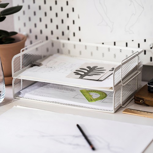 

DRÖNJÖNS wadah kertas paper organizer warna putih