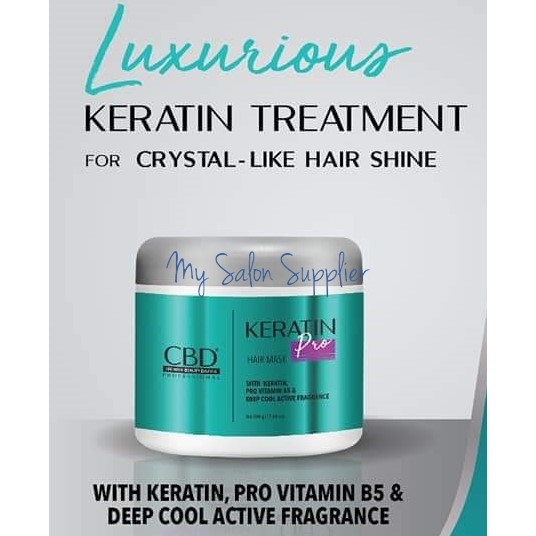 CBD Keratin Pro Daily Hair Mask / Masker Rambut 500g