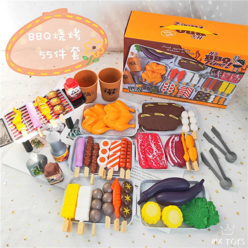 [MS]Mainan BBQ Set Lengkap / Bakar Bakaran / BBQ Play Time Set