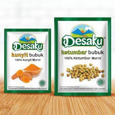 

DESAKU bumbu bubuk 10gram kunyit ketumbar bubuk marinasi