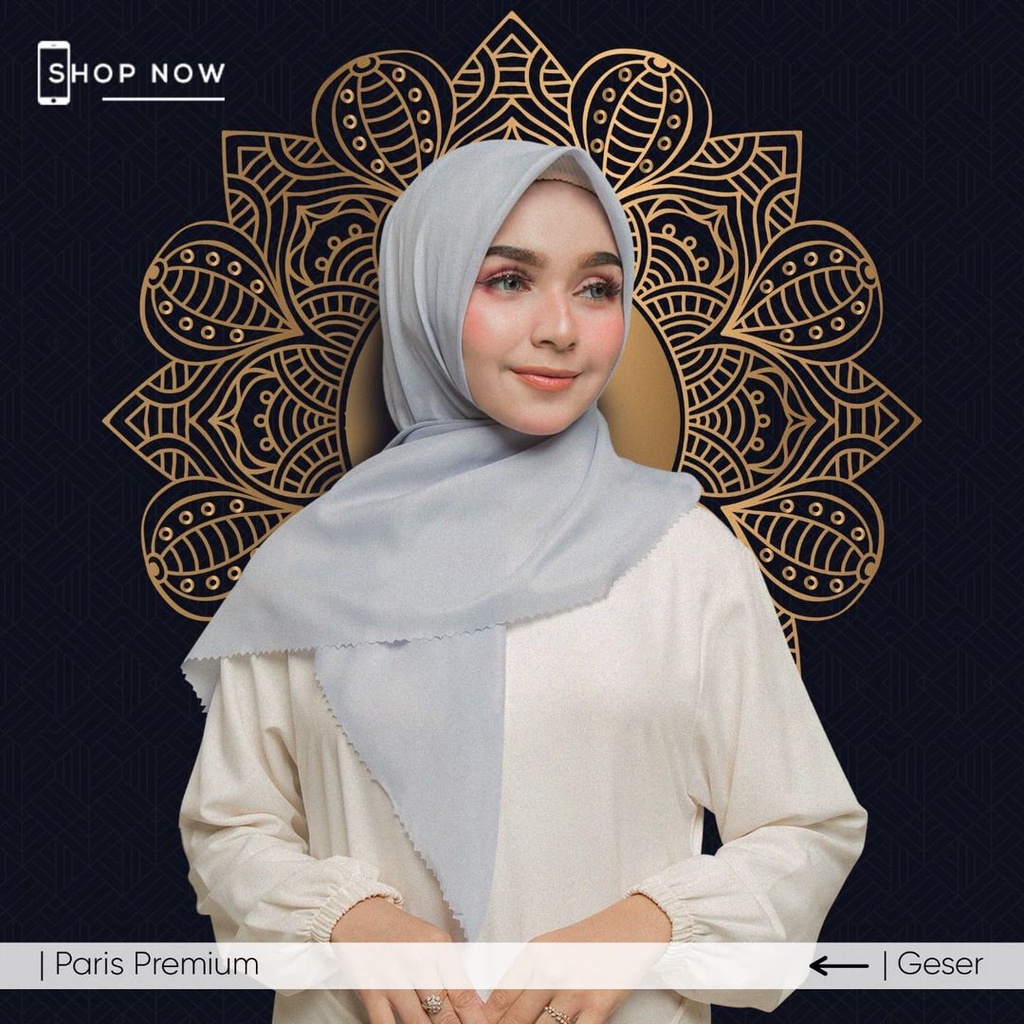 Hijab Segi Empat Paris Premium Umama PART 2