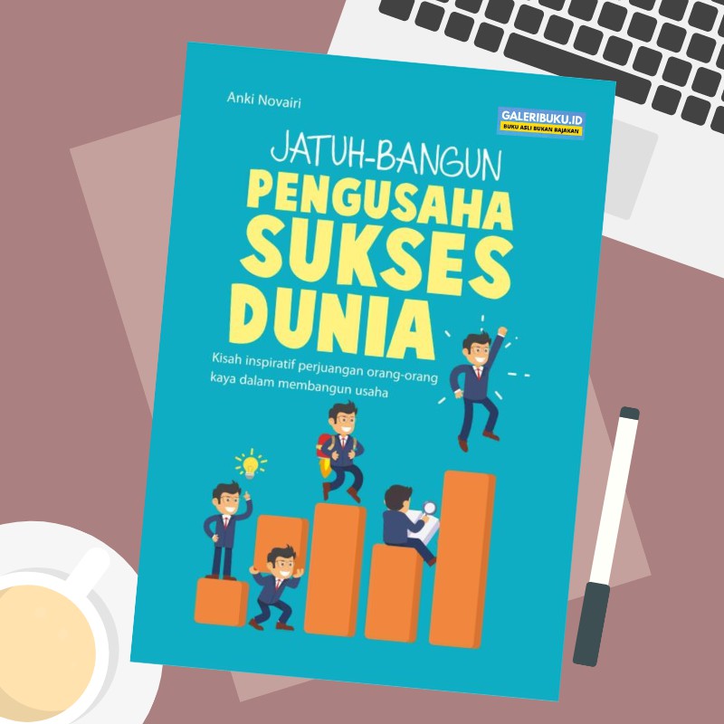 Buku Biografi Jatuh Bangun Pengusaha Sukses Dunia Shopee Indonesia