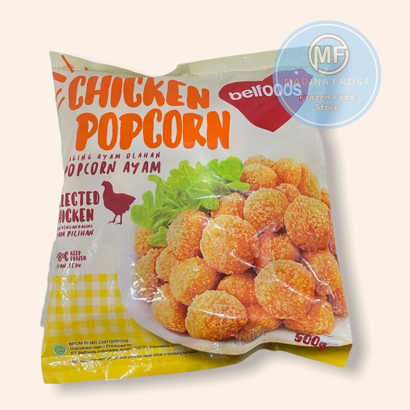 

BELFOODS POPCORN CHICKEN 500g