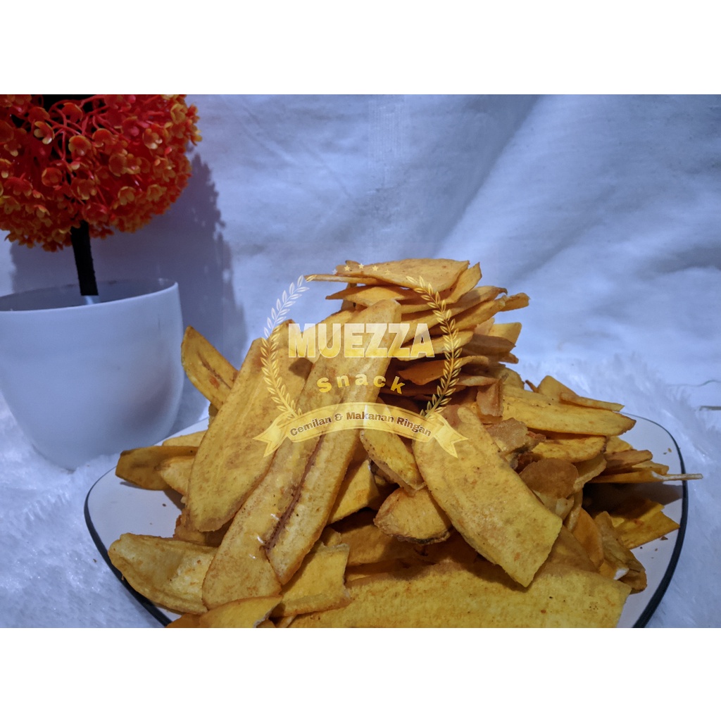 

Keripik Pisang Asin Netto 500 gr