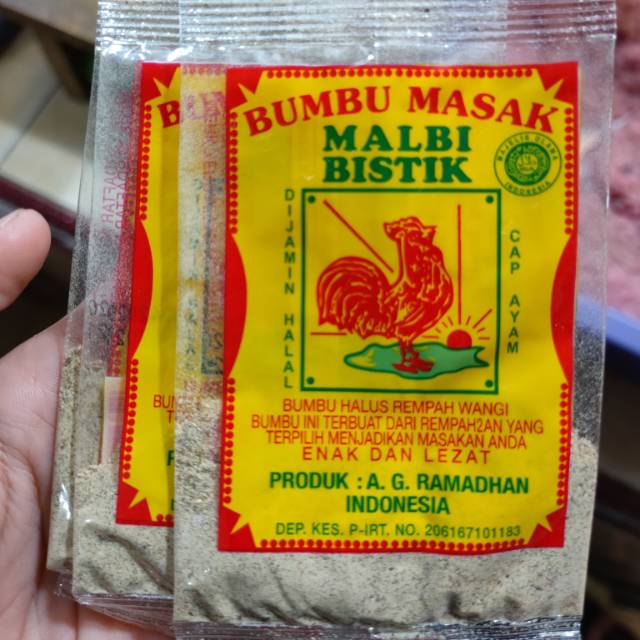 

Bumbu Masak Malbi Bistik Cap Ayam