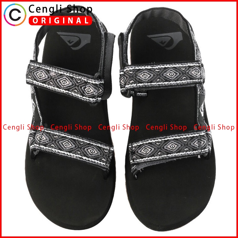 SANDAL GUNUNG PRIA QUIKSILVER ORIGINAL SLINGBACK CASUAL OUTDOOR Q14