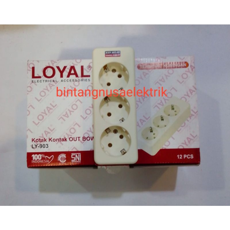 Loyal Stop Kontak Arde/ Stop Contact/ Multi Cord/ Multi Socket/ Soket Arde/ Colokan Listrik/ Colokan Kabel/ Copcopan Listrik/ Copcopan Kabel/ Loyal 901/ Loyal 902/ Loyal 903/ Loyal 904/ Loyal 905/ Loyal 904XL