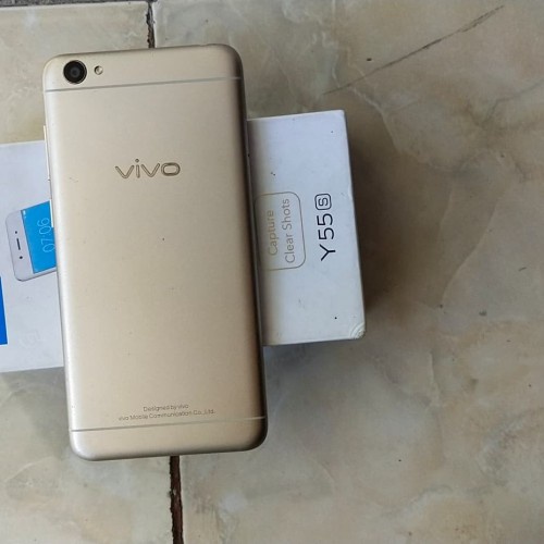 Hp vivo y55 ram 2/16GB&amp; 3/32GB fullset murah smartphone LTE bergaransi