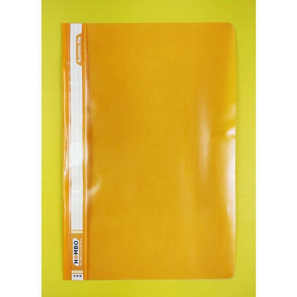 

MAP BUSINESS FILE PLASTIK SNELHEKTER WARNA ORANGE
