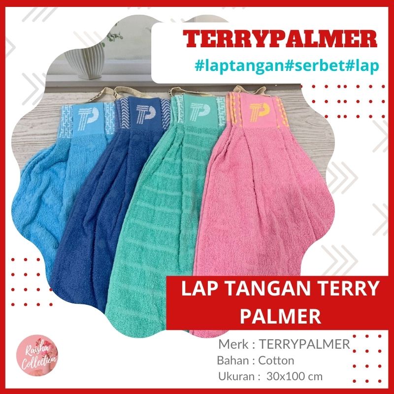 RC Terry Palmer Lap gantung Lap tangan Serbet tangan Lap gantung handuk / Lap gantung sisa export