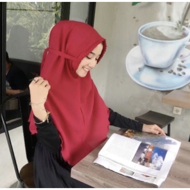 JILBAB BERGO SARAH DIAMOND ITALIANO