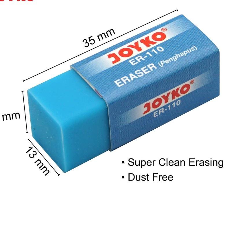 

JOYKO ER-110 Eraser / Penghapus Joyko ER-110 1BOX / 40 Pcs 이