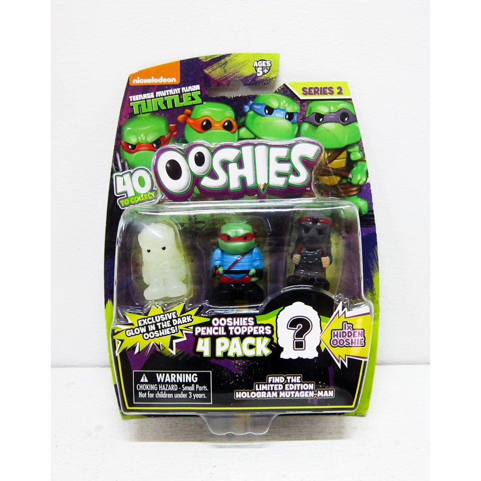 

Ooshies Pencil Toppers series 2 TMNT 4 pack SNI