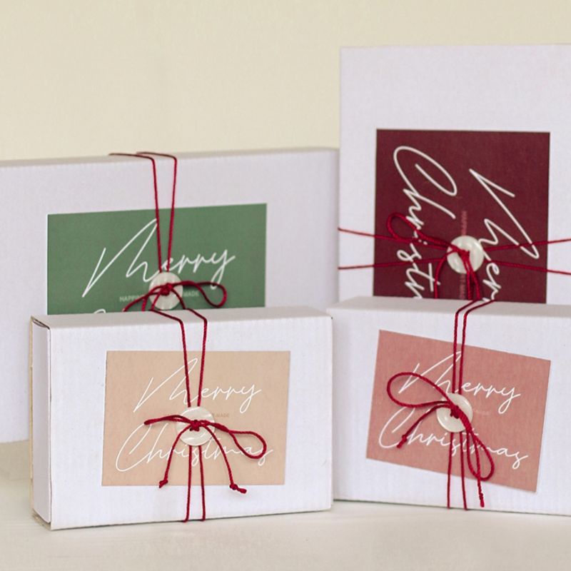 

Additional box & CHRISTMAS card for gift / hampers