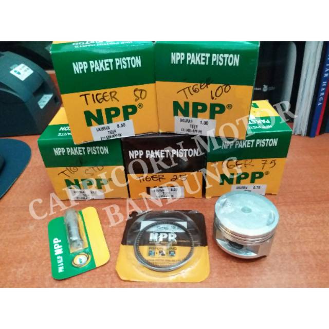 Piston Kit Tiger NPP oversize STD 25 50 75 100