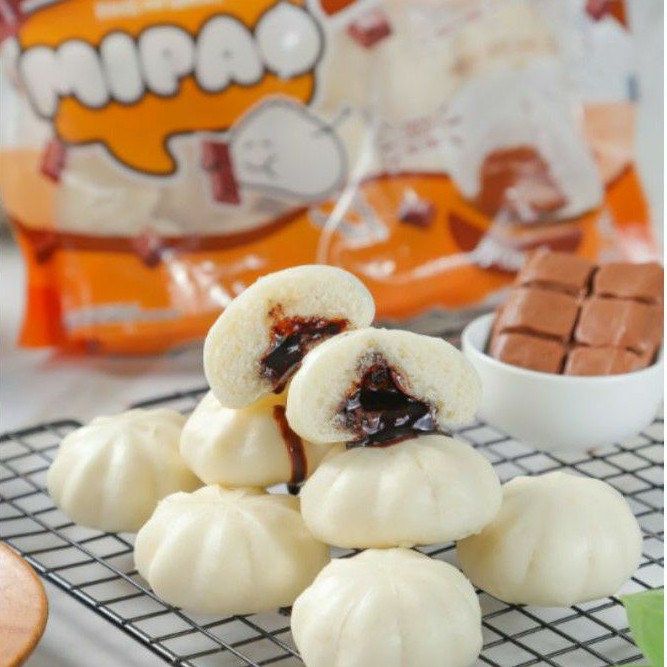 

Mipao / bakpao mini coklat isi 30