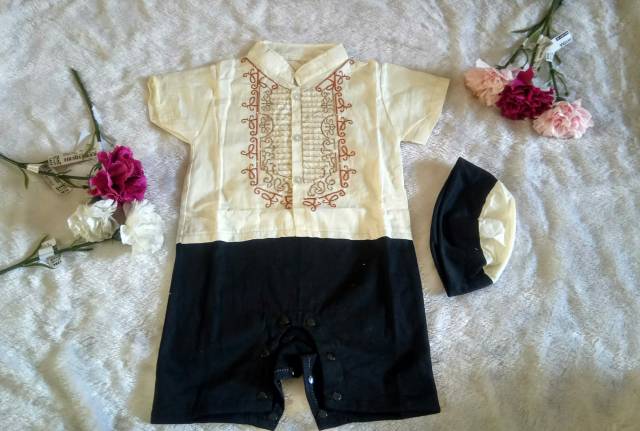 Jumper Koko Bayi Romper - baju anak laki laki baru lahir 0 3 6 9 12 bulan - Aqiqah lucu newborn