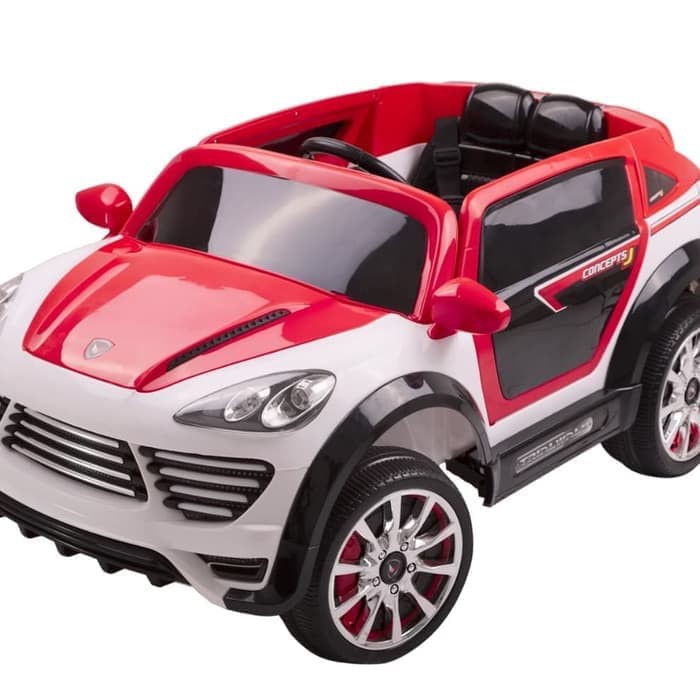 Mobil Aki Anak PORCHE CAYENNNE PMB M8388 2 Kursi 2 Aki