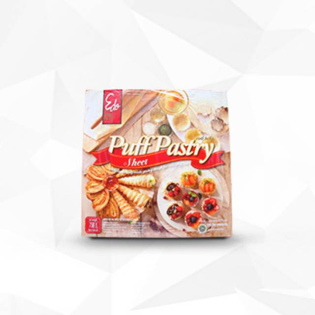 

Puff Pastry Edo Sheet 750gr