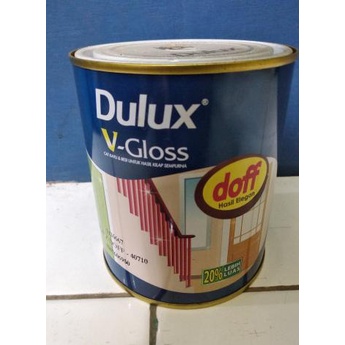 DULUX V-GLOSS (Cat Kayu & Besi) WARNA DOFF (1KG) Termurah