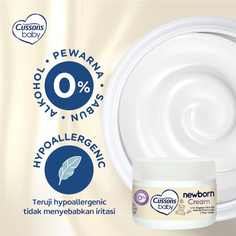 ARJUNA CUSSONS CUSSON Baby cream Krim Bayi 50gr / Sabun batang bayi / hair lotion KT4