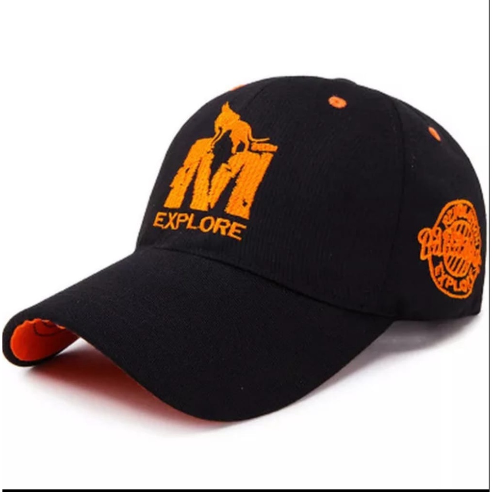 Topi Baseball Distro Pria Logo M Exsplore Distro Masa Kini Dan  Termurah