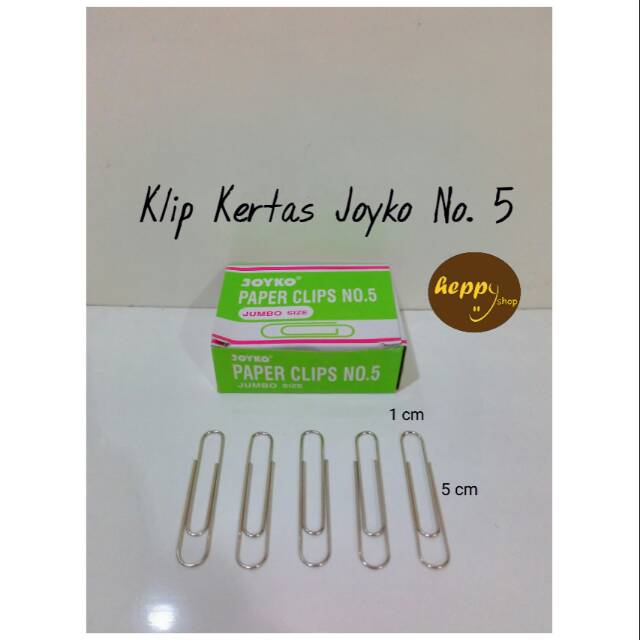 

Klip Kertas No. 5 Joyko, Paper Clip