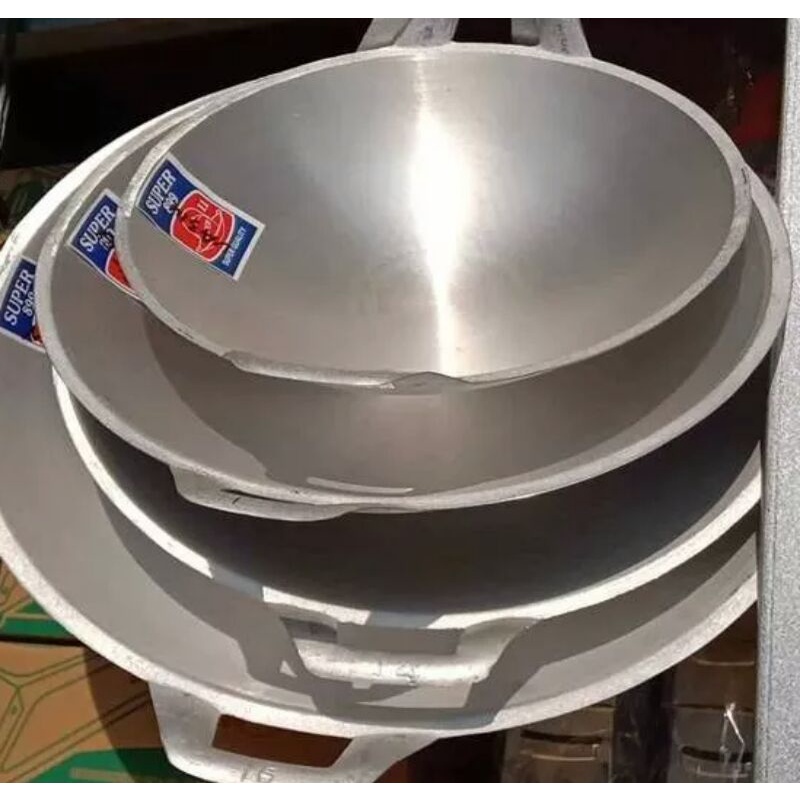 Kuali Kecil Wajan Mini No 10 , No 11 ,No 12 Aluminium