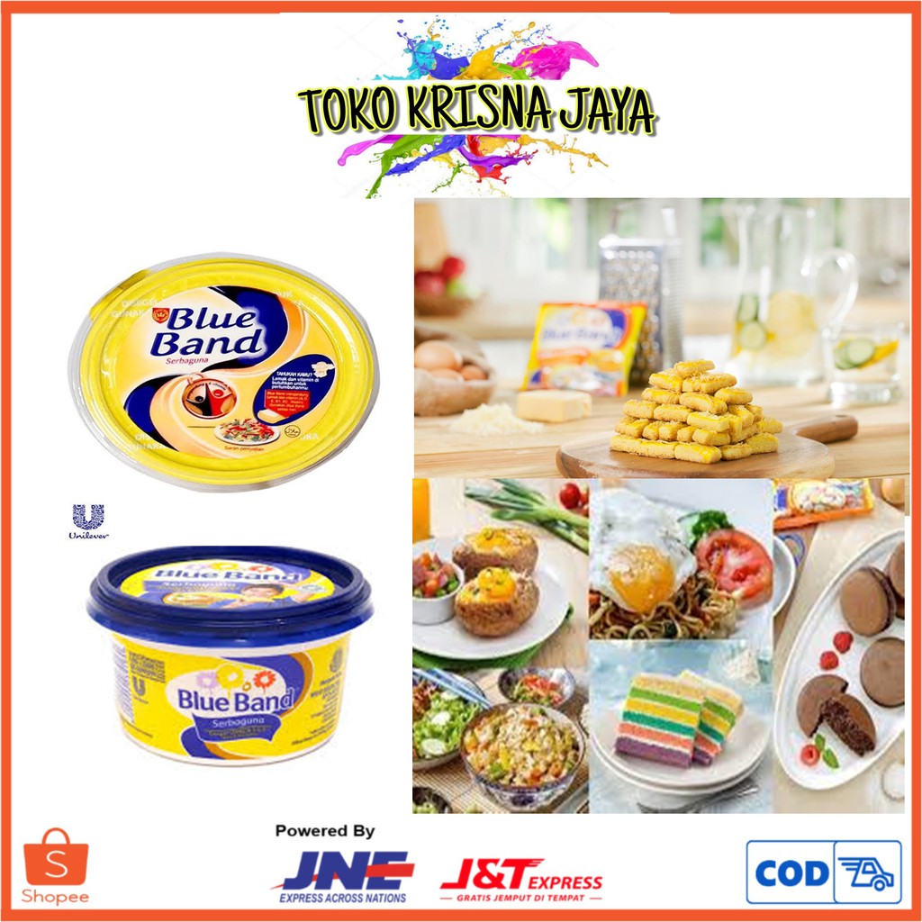 

MENTEGA BLUE BAND MARGARINE SERBAGUNA CUP 250GR
