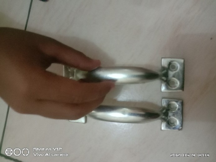 Cylinder L Silinder L Anak Lubang Kunci Pintu Besar Jantung Kuningan