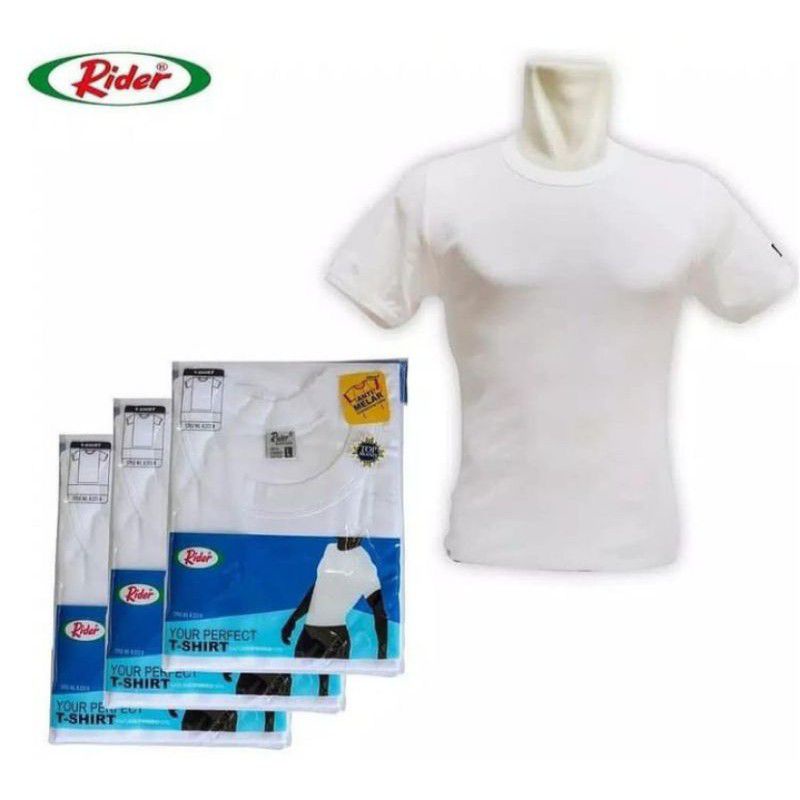 RIDER kaos oblong || kaos dalaman RIDER