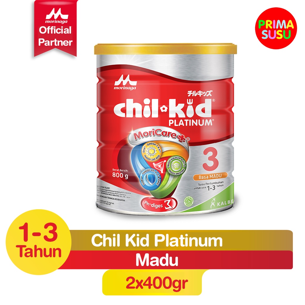 Chil Kid 3 Platinum 800 Gr, Madu, Vanila