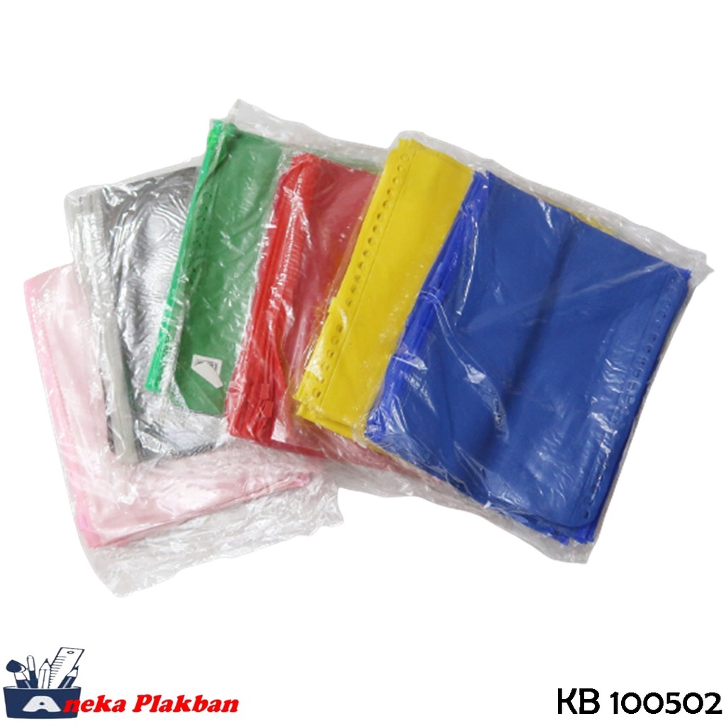 

[BKS/12PCS] ZIPPER BINDER NOTE A5-B5 / KANTONG BINDER