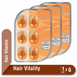 Ellips Hair Vitamin Sachet Isi 6 Capsule BPOM Elips Ellips Hair Vitamin Sachet Isi 6 Capsule BPOM Elips