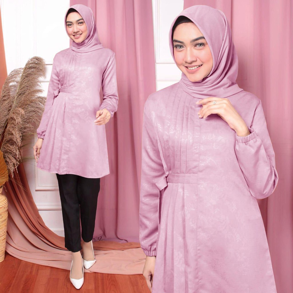 HOPYLOVY - Tunik Wanita Rample Debora