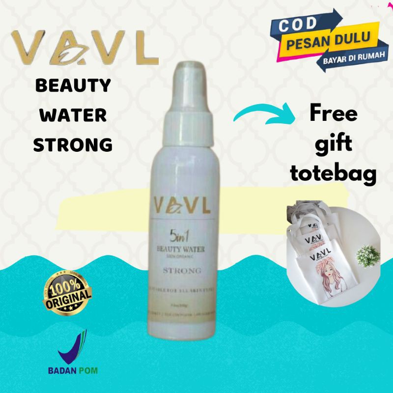 FACE MIST VAVL SUPER AMPUH BEAUTY WATER STRONG SKINCARE BPOM BY VIVALENTINE