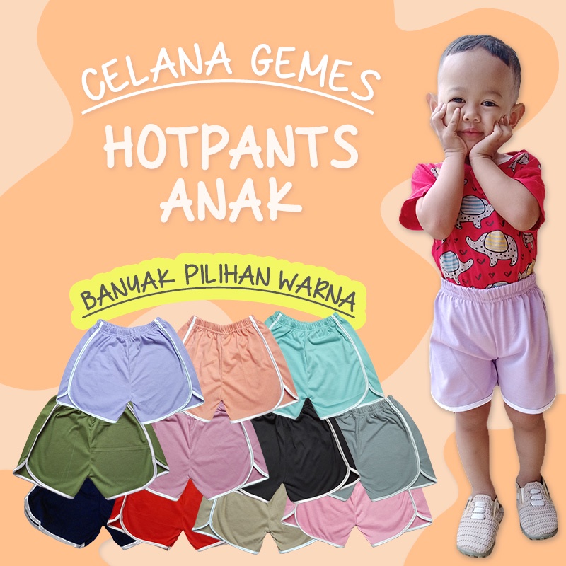 HOTPANT ANAK CELANA PENDEK ANAK CELANA ANAK HOT PANTS ANAK CELANA SANTAI ANAK CELANA KOLOR ANAK