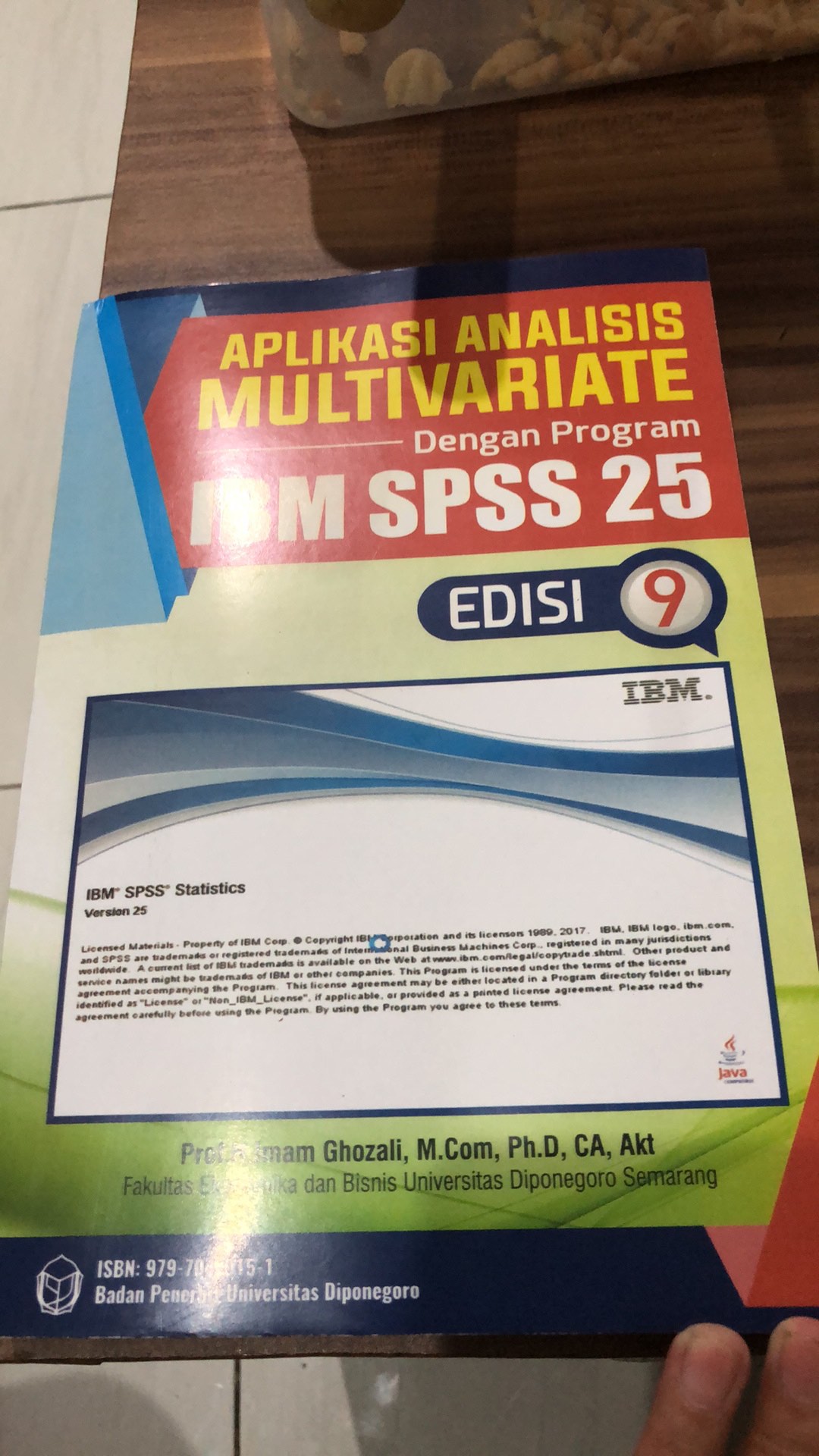 Aplikasi analisis multivariate dengan program ibm spss 25 ...