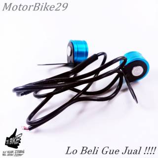 Lampu Mata Elang LED Strobo DRL Eagle Eyes Biru Kedap Kedip Universal