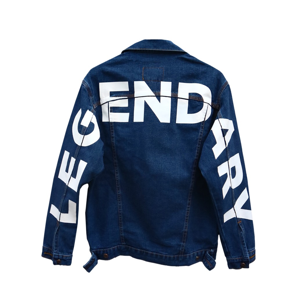 

Papago - Jaket Jeans Pria - Jaket Denim Sablon - Legendary