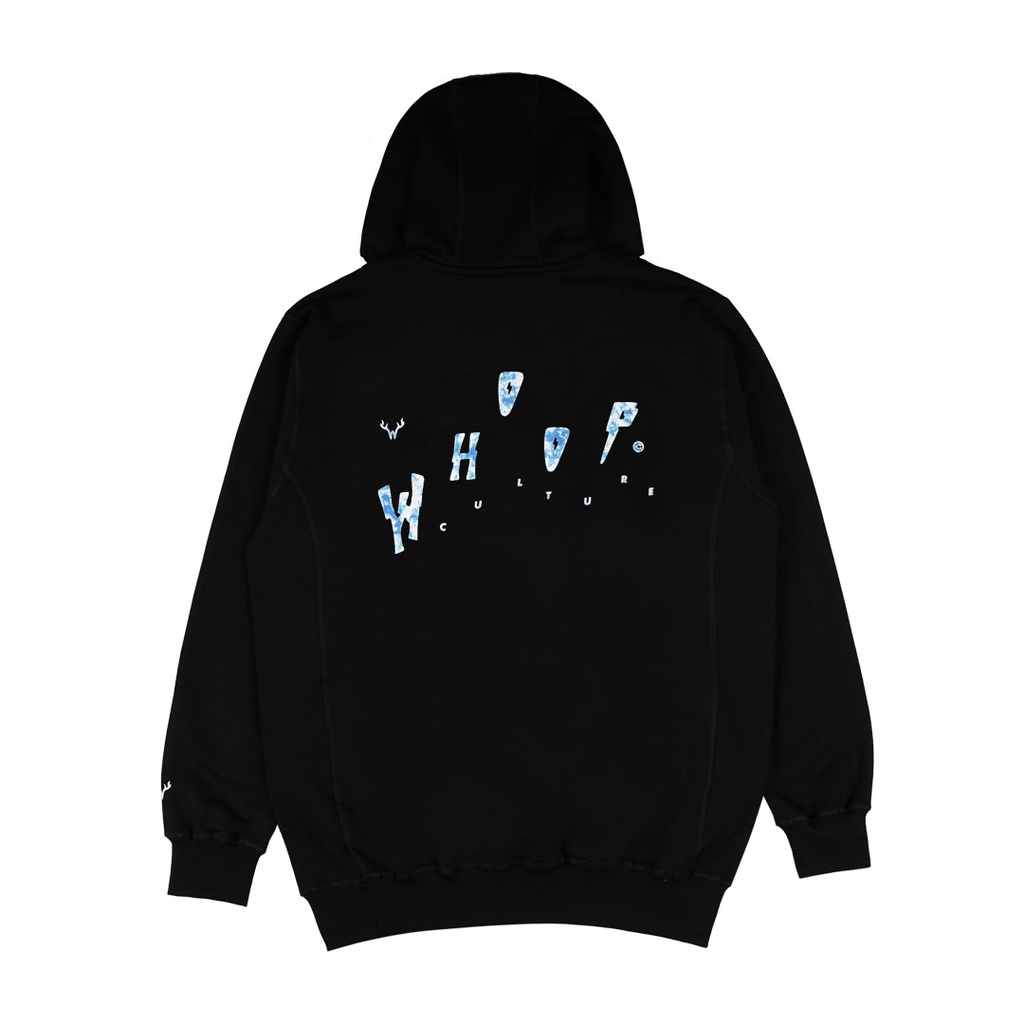 Whoopculture &quot;FOG&quot; Black Hoodie