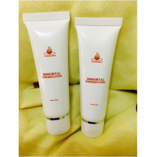 immortal sunscreen lotion