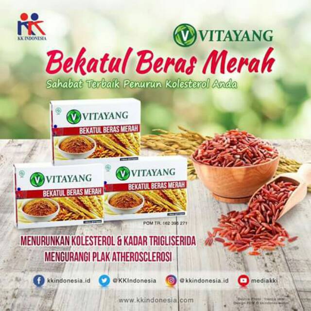 

bekatul beras merah