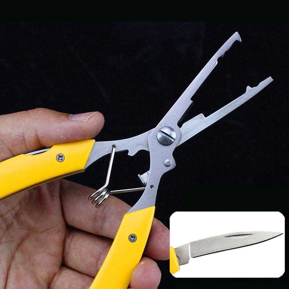 Lanfy Aksesoris Pemotong Pancing Pancing Praktis Fishing Tackle Alat Pancing Split Ring Tang Hook Remover