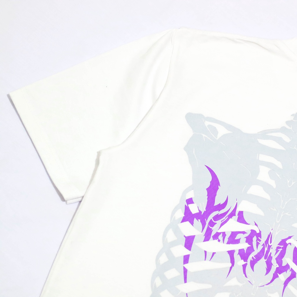 T-SHIRT | RIB CAGE | WHITE | YIKESALLDAY