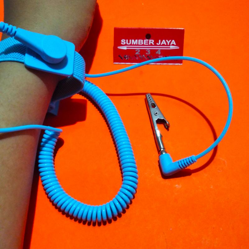 Gelang Anti Static Statis Wrist Strap Antistatic ESD LEKO TERMURAH