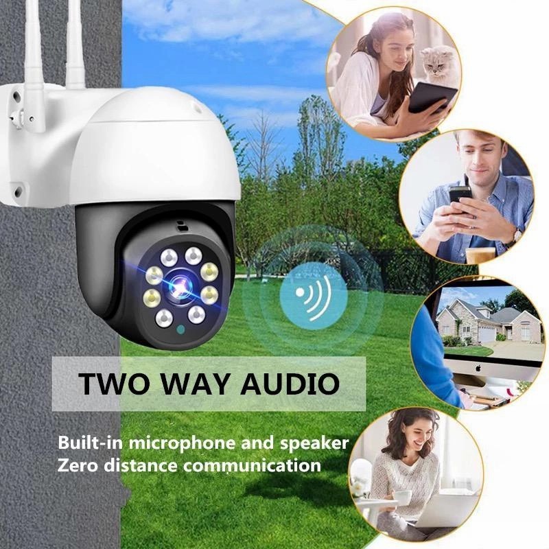CCTV OUTDOOR IP CAMERA PTZ PAN TILT APP ICSEE 3 MP