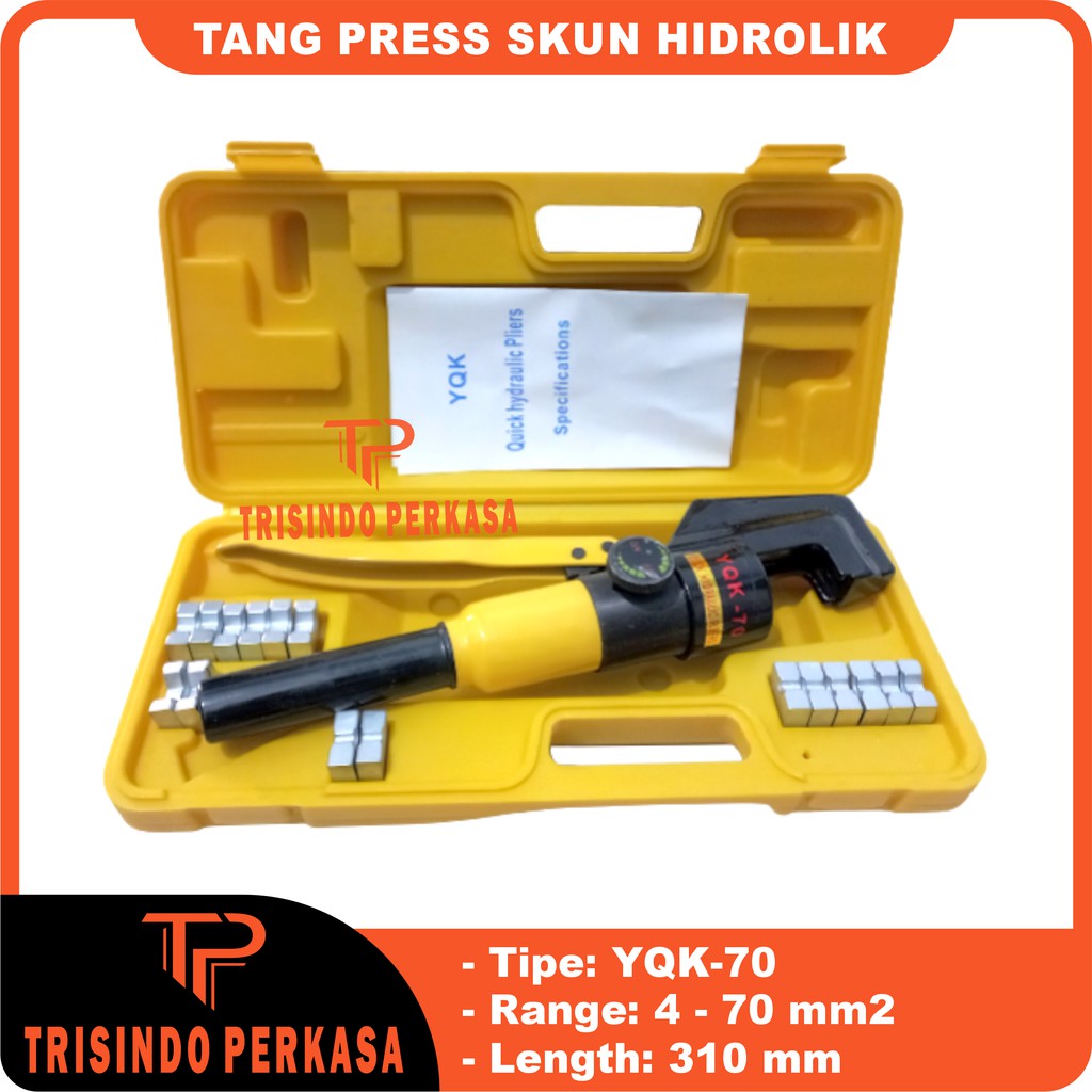 Tang Press Skun Hidrolik YQK-70 (4-70mm2)