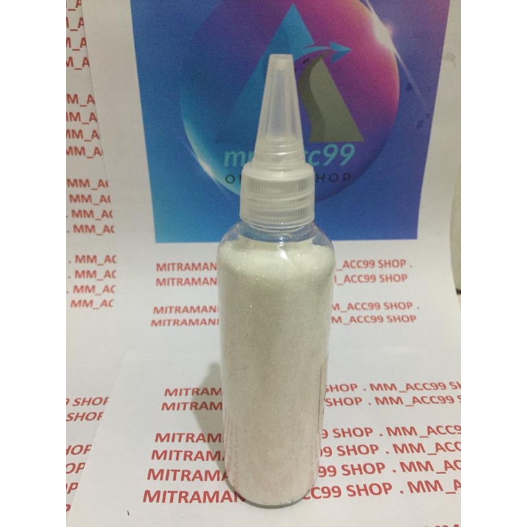 GLITTER Serbuk 80 gram Botol Glitter Powder Gliter Eceran Sablon Resin Pernak Pernik DIY