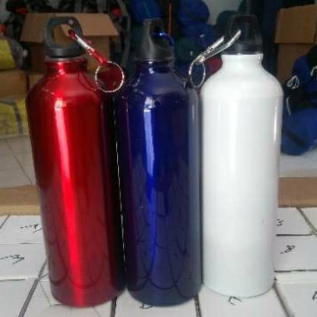 BOTOL MINUM 750 ML BONUS CARABINER